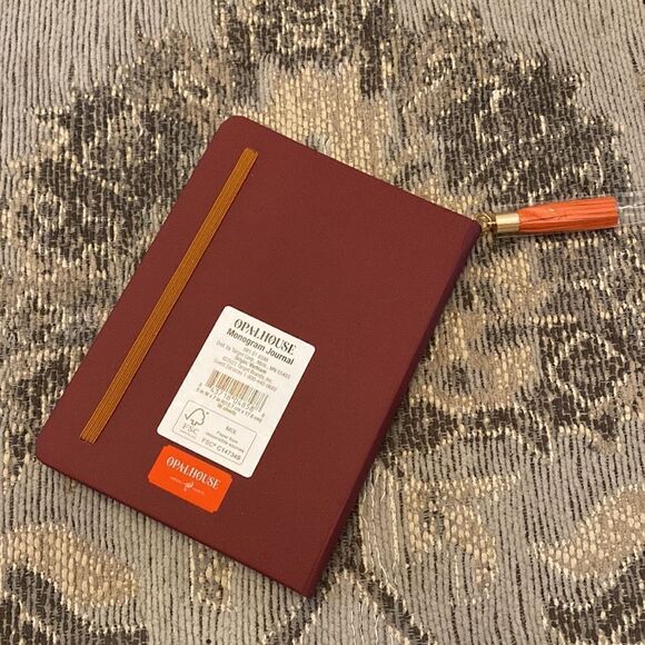 Opal House  Monogram Journal - Picture 4 of 6